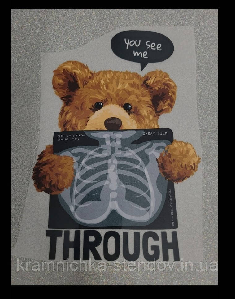 Термонаклейка на одяг новорічні, фото 1