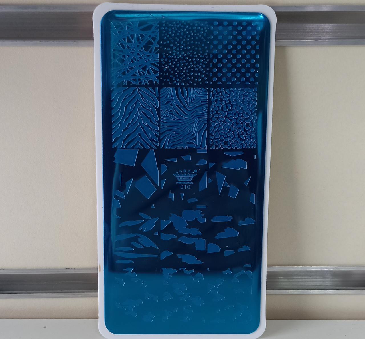 Пластини для стемпінгу металеві з візерунками, декор дизайн нігтів трафарет Master