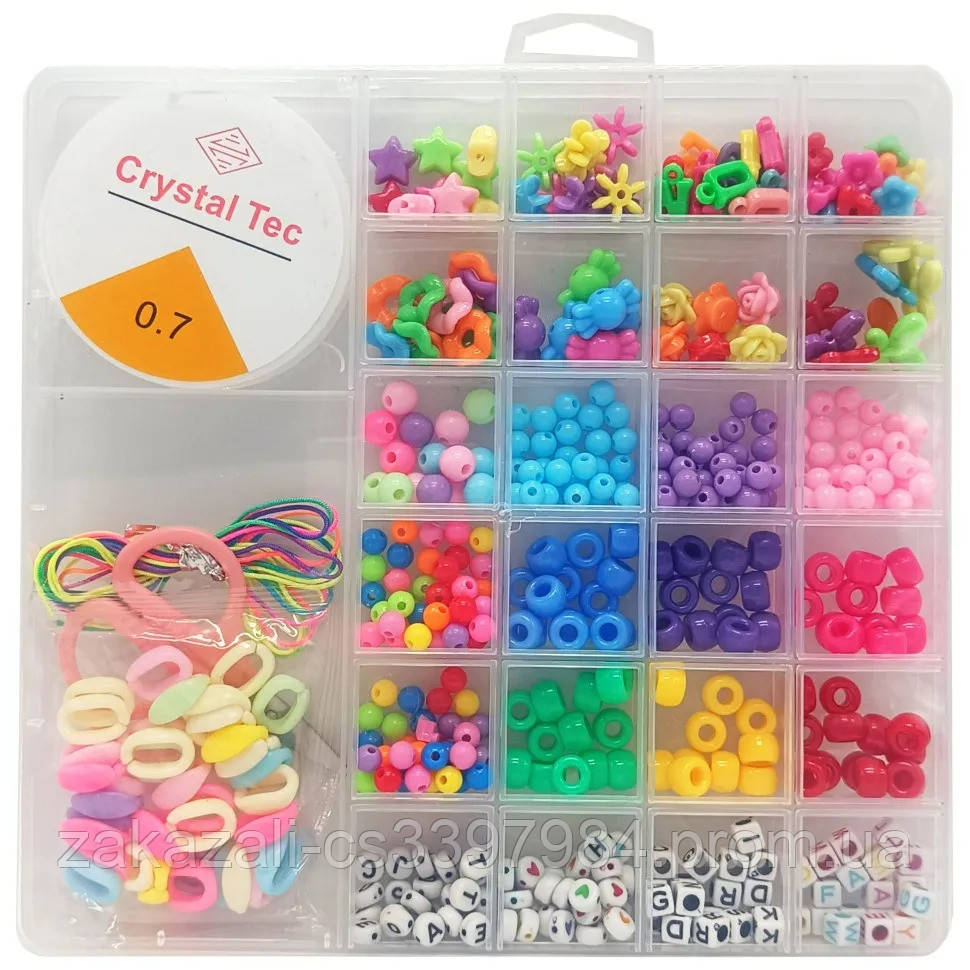 Набір для створення браслетів | Іграшки Ігровий набір для створення прикрас для дівчаток | Рукоділля браслети, фото 1