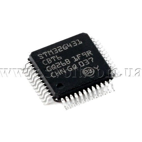 Мікроконтролер STM32G431CBT6, фото 1