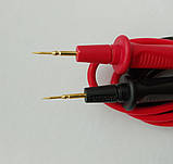 Щупи силіконові Uni-t UT-L72 (1000V/10A) тонкі (діаметр голки 0.3 мм, позолочені), фото 2