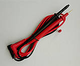 Щупи силіконові Uni-t UT-L72 (1000V/10A) тонкі (діаметр голки 0.3 мм, позолочені), фото 3