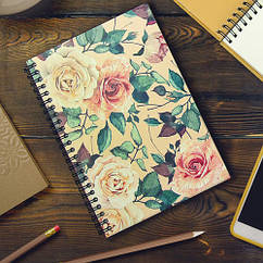 Блокнот Sketchbook (прямоуг.) Троянди