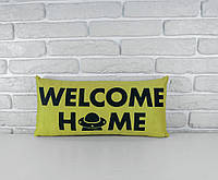 Подушка для дивана (бархат) 50х24 см Welcome home