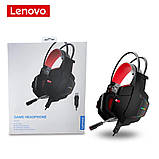 Ігрові навушники Lenovo HU85 накладні повнорозмірні з мікрофоном, фото 8