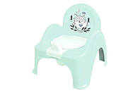 Горшок-стульчик детский "Лисичка" (светло-зеленый) PB-LIS-007-105 TEGA