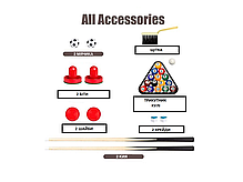 Ігровий стіл Combo 3в1, фото 4