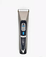 Машинка акумуляторна для стриження волосся й бороди, бездротовий тример із керамічними ножами Rozia HQ-305