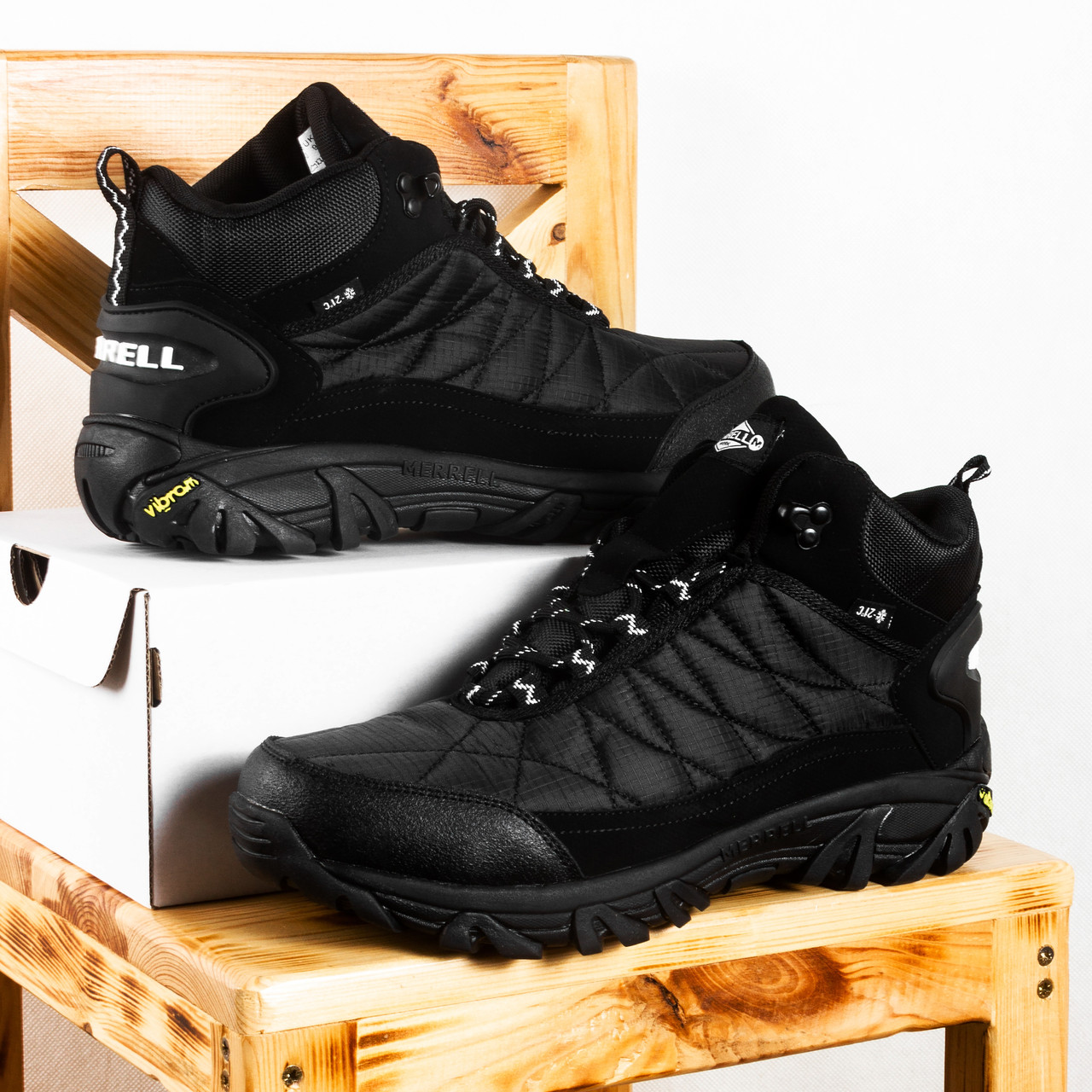 РОЗПРОДАЖ!! ЗИМА Черевики Merrell Vibram високі на хутрі