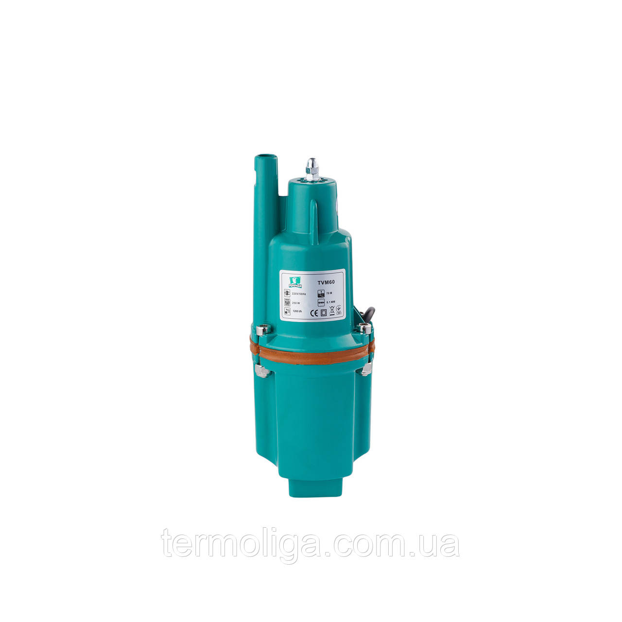 Насос глибинний вібраційний Pumpman TVM60-10 Нmax 70 м Qmax 1,1 куб.м 250 Вт, фото 1