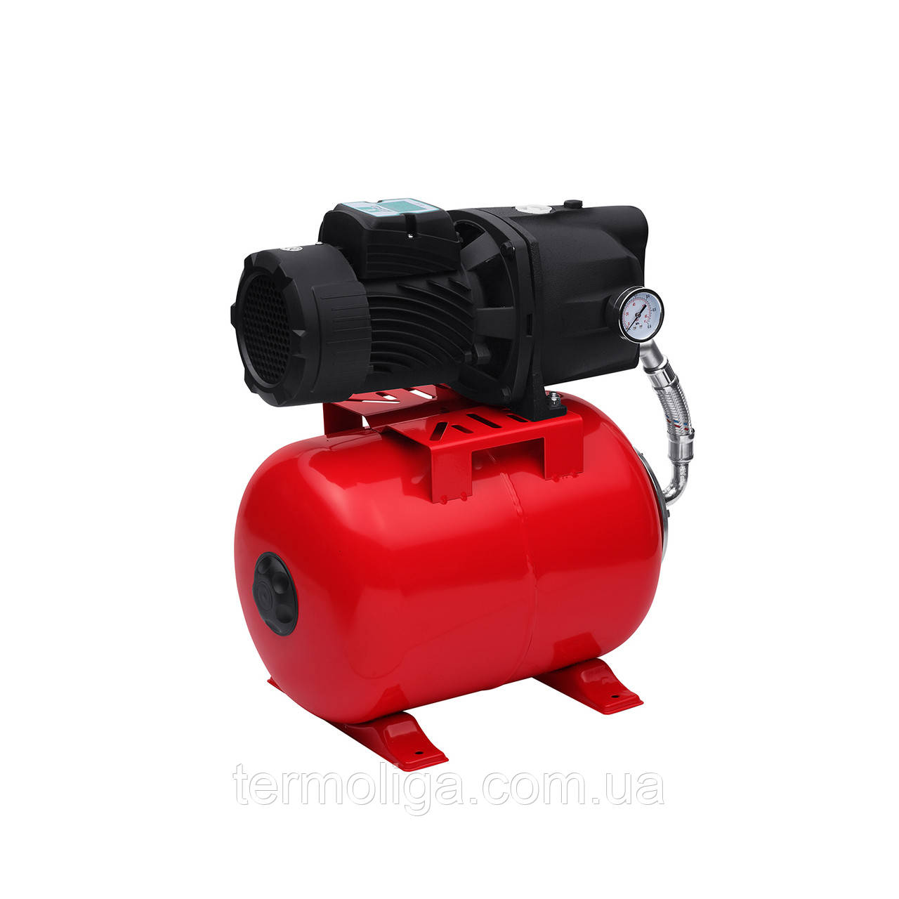Насосна станція Pumpman ATJET100 Нmax 43 м Qmax 3,6 куб.м 750 Вт бак 24 л, фото 1