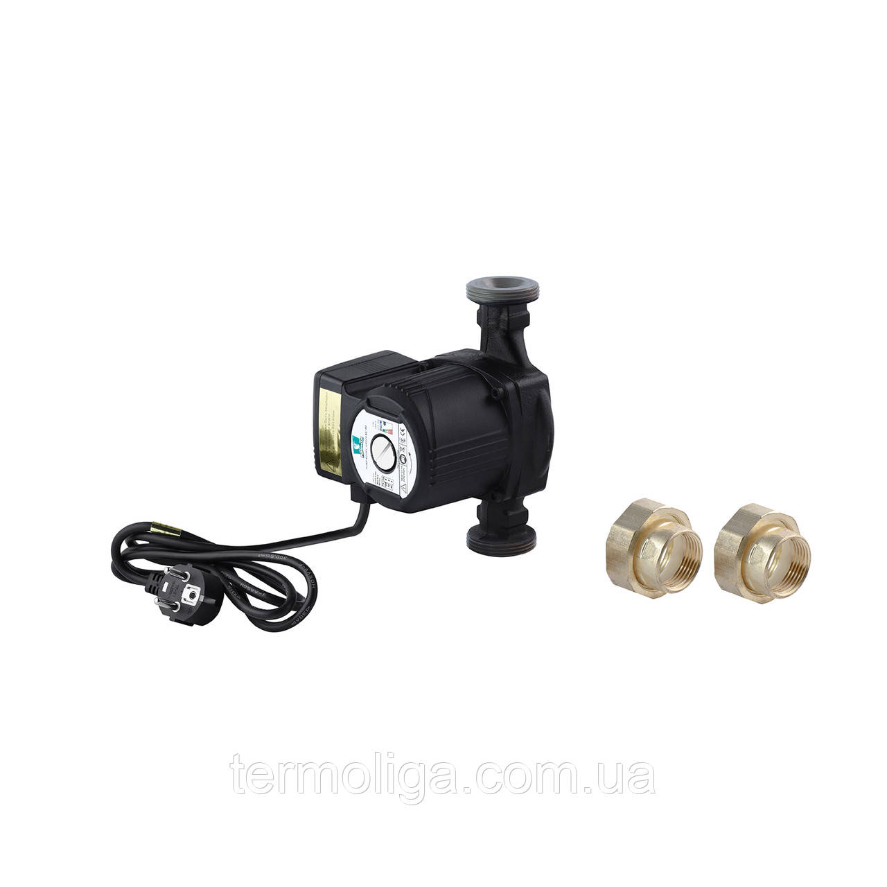 Насос циркуляційний фланцевий Pumpman GRS25/80/180 Нmax 8 м Qmax 6 куб.м 100 Вт, фото 1
