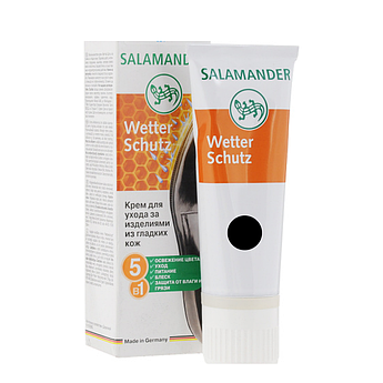 Крем для взуття Salamander 75 ml чорний
