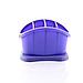 Сушарка для столового приладдя овальна 20х14х10 см блакитний, фото 7