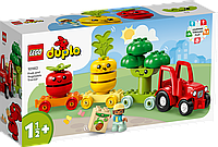 Конструктор LEGO Duplо Трактор с овощами и фруктами 10982 ЛЕГО
