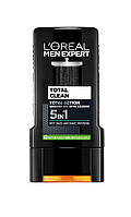 L`Oreal Paris Men Expert Total Clean Shower Gel Гель для душа 5 в 1