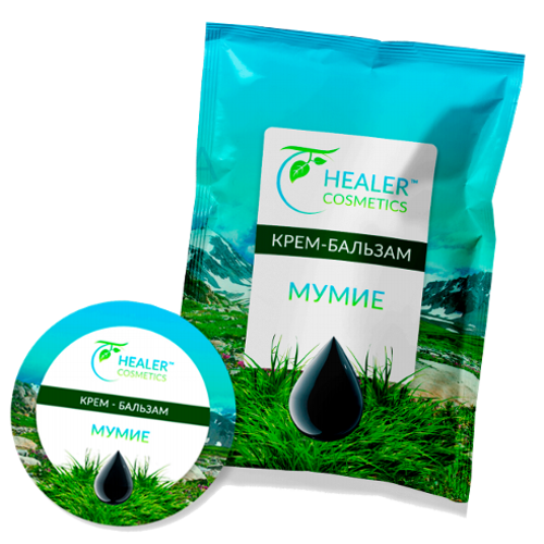 Крем бальзам Муміє після переломів і травм, опіків, обморожень, гнійно-інфекційних ран 10 г, фото 1
