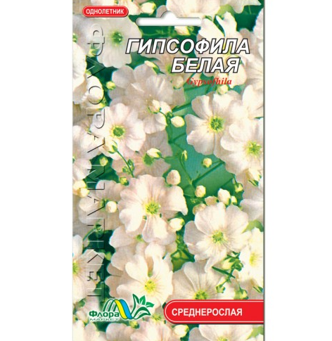 Гіпсофіла багаторічна біла, насіння квіти 0.1 г