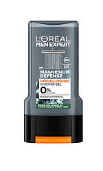 L`Oreal Paris Men Expert Magnesium Defence Shower Gel Гель для душу "Захист Магнію"