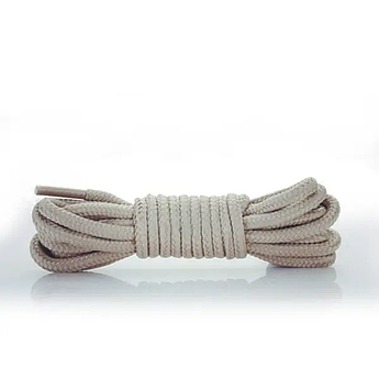 Шнурки для взуття круглі KIWI 100 см бежеві