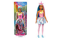 Кукла-единорог в светло-розовом стиле серии Дримтопия HGR21 Barbie