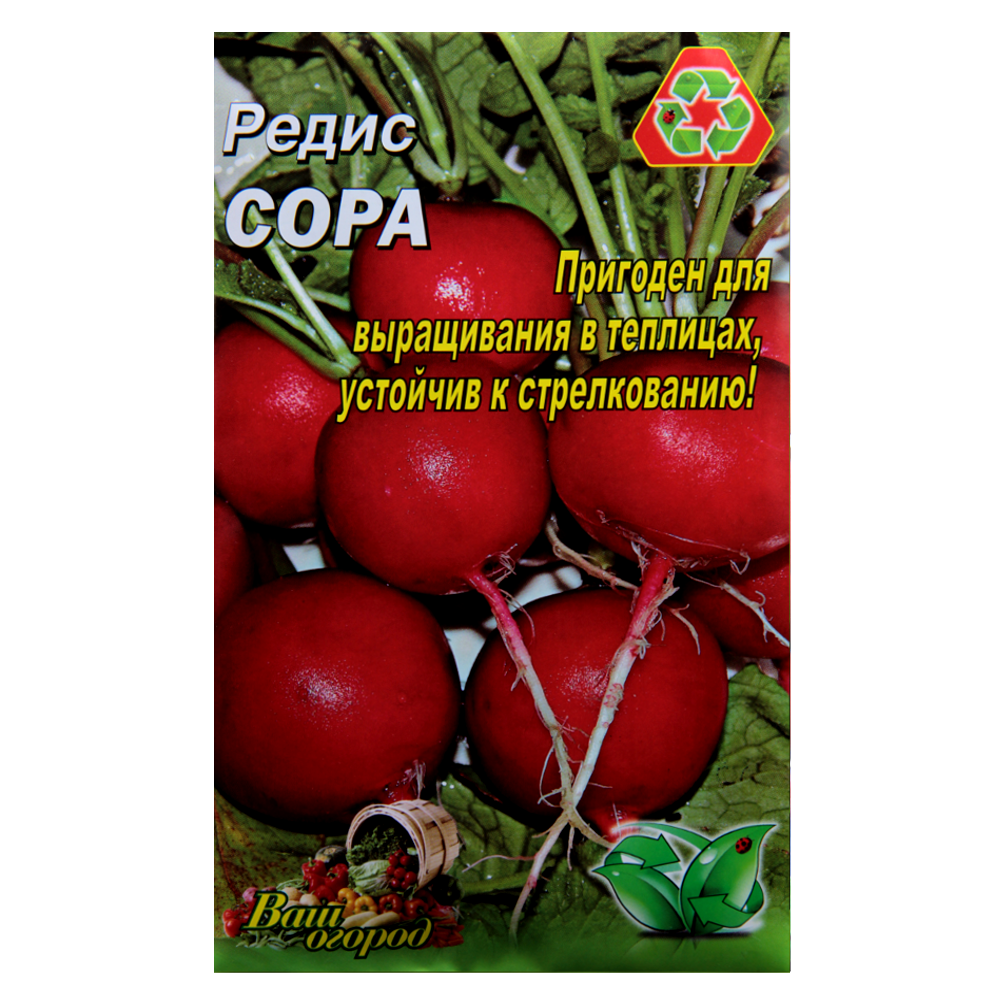 Редис Сора великий пакет 10 г