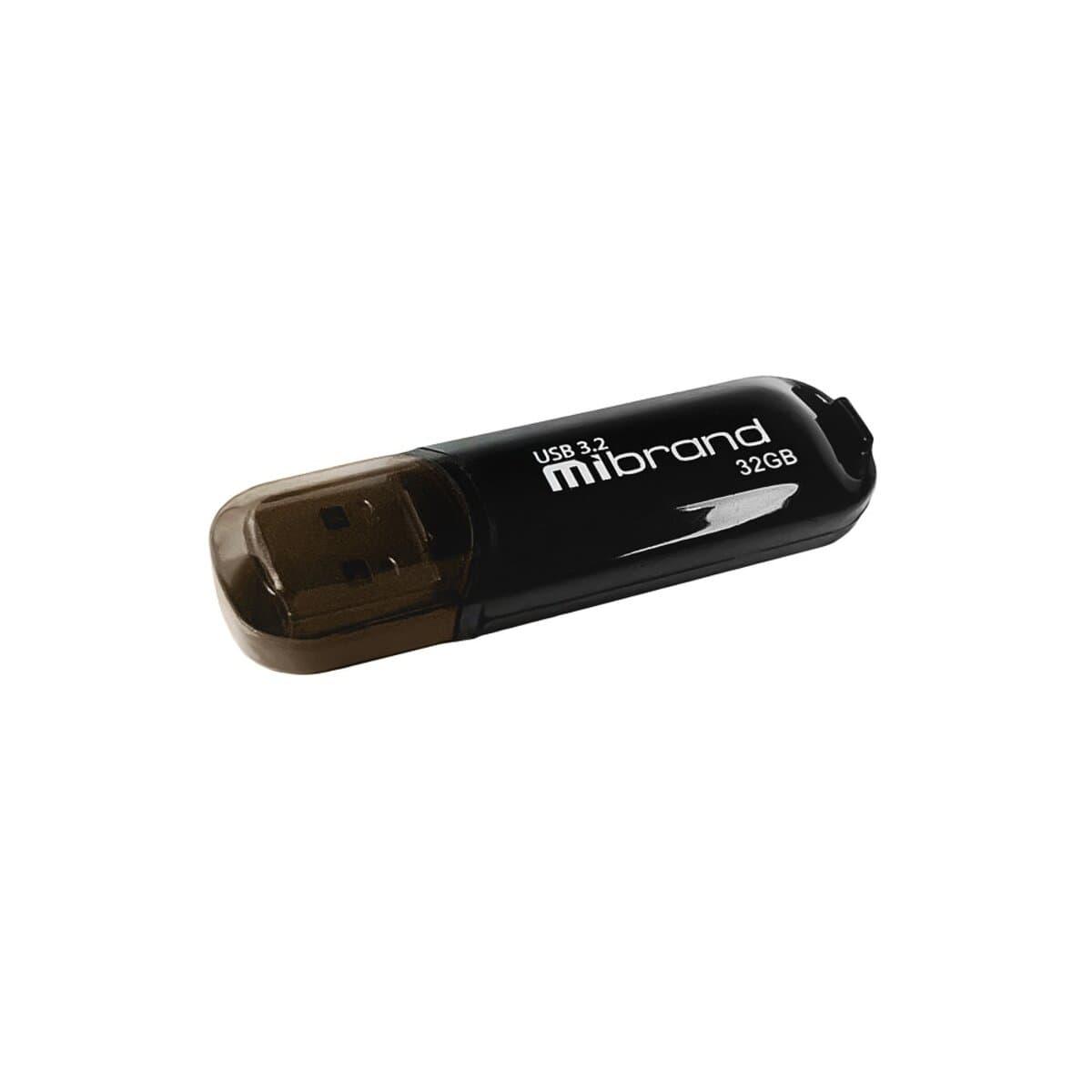 Флешка Mibrand 32 GB Marten USB 3.2 Gen1 Black (MI3.2/MA32P10B)