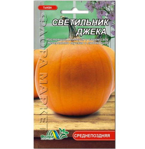 Гарбуз Світильник Джека, середньопізнійстоловий насіння 1 г