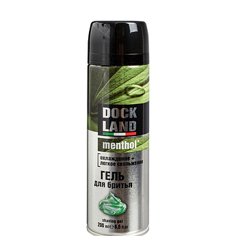 Гель для гоління Dockland Menthol 200 мл