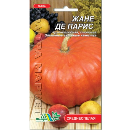 Гарбуз Жана де Паріс (Польща) великоплідний, столовий, насіння 2 г