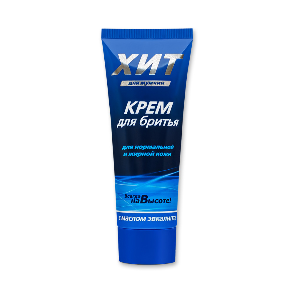Крем для гоління з олією евкаліпту для нормальної шкіри Хіт ТМ Aromat 75 мл, фото 1