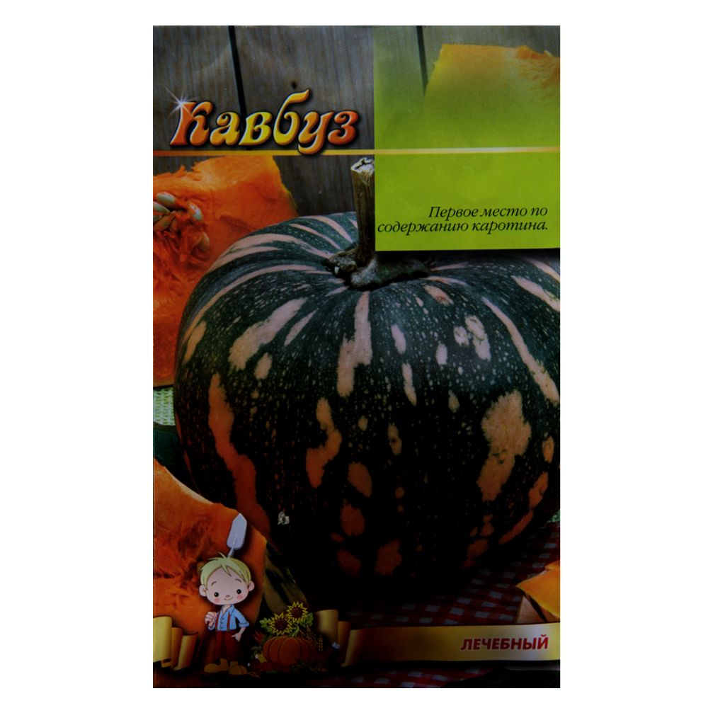 Гарбуз Кавбуз насіння, великий пакет 10 г, фото 1