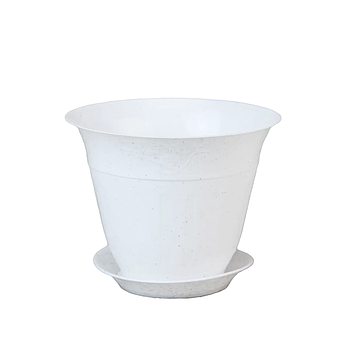 Горщик Молдавія 14.5 см білий