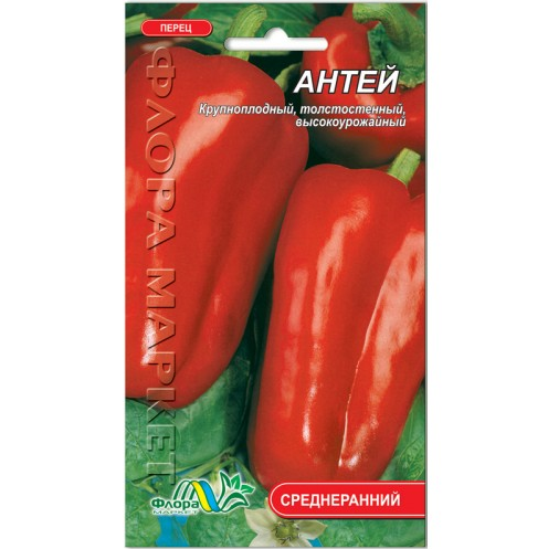 Насіння Перець солодкий Антей середньоранній 0.3 г