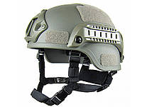 Спортивный защитный шлем для страйкбола и тренировок в стиле SWAT Зеленый Хіт продажу!