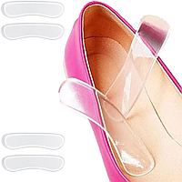 Силиконовые наклейки на задник обуви Gel-Antislip 1 пара