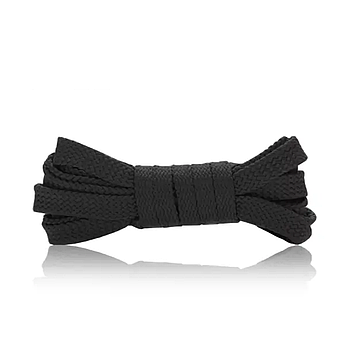 Шнурки для взуття плоскі KIWI 100 см темно-сірі