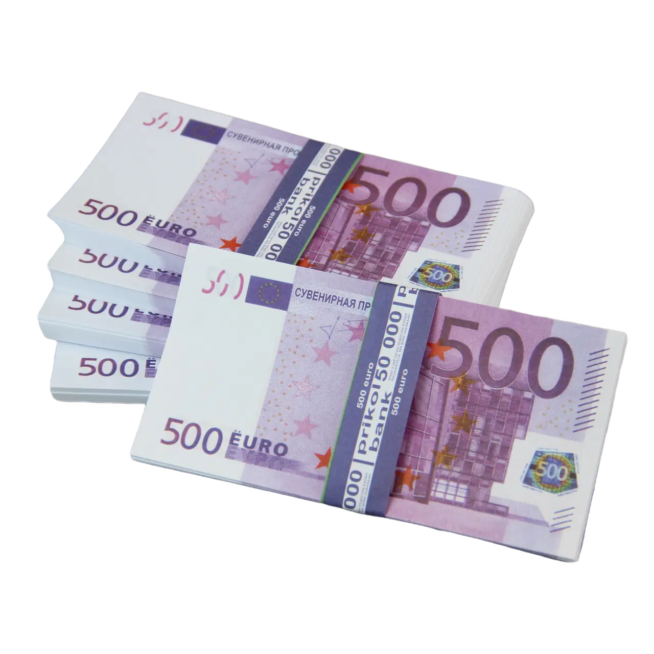 Сувенирные деньги 500 Евро 80шт - фото 4 - id-p2048727414