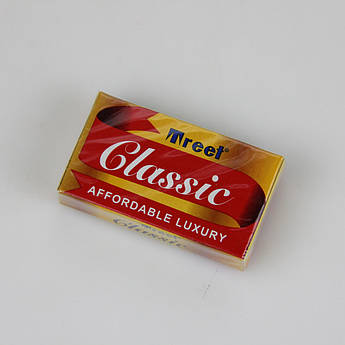 Леза для гоління Treet Classic 10 шт з нержавіючої сталі