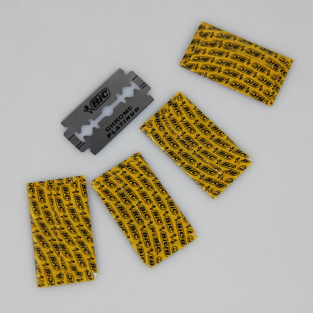 Леза для гоління BIC chrome platinum 5 шт з нержавіючої сталі, фото 1