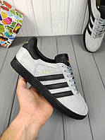 Кроссовки Adidas Gazelle Gray Black