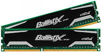 Оперативная память б/у DDR3 8GB (2x4gb kit) Ballistix Sport BLS4G3D1609DS1S00 1600MHz PC3-12800 Гарантия!