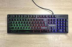 Клавіатура комп'ютерна провідна ігрова з RGB підсвічуванням - KB-610WD GRUNHELM