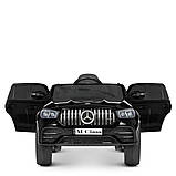 Дитячий електромобіль Mercedes Мерседес M 4781 EBLR, Чорний автопокрас, фото 5