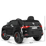Дитячий електромобіль Mercedes Мерседес M 4781 EBLR, Чорний автопокрас, фото 6