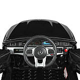 Дитячий електромобіль Mercedes Мерседес M 4781 EBLR, Чорний автопокрас, фото 7