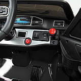 Дитячий електромобіль Mercedes Мерседес M 4781 EBLR, Чорний автопокрас, фото 8