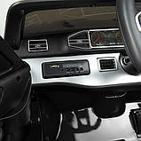 Дитячий електромобіль Mercedes Мерседес M 4781 EBLR, Чорний автопокрас, фото 9