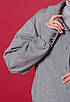 Сірий кашеміровий костюм XXL кашемір Марітель 354621, фото 4