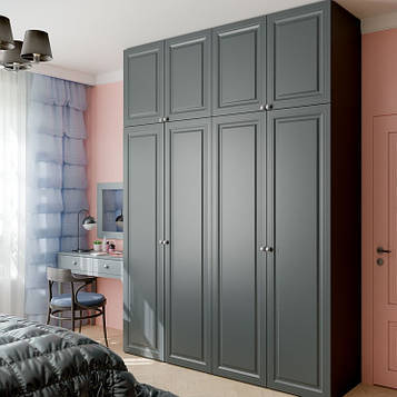 Шафа Мадрид модуль М2-М2уні (2000х530х272.9) Антрацит